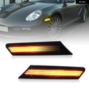ポルシェ 987 ケイマン ボクスター 911 997 カレラ ターボ GT2 GT3 LED サイドマーカーランプ ダイナミックウィンカー ウィンカー インジケーター ライト