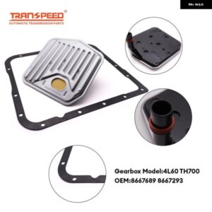 4L60/TH700 オートマチックトランス ミッション オイル フィルター 8667689 8667293 オイルパンガスケット GM 97-12