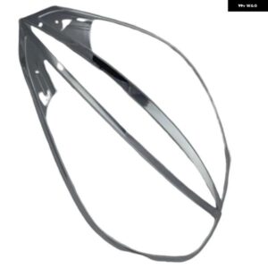 外装 ABS クローム フロントライトランプカバー ヘッドライト カバー カーアクセサリー IX35 2010 - 13