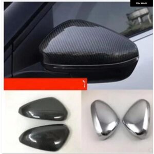 ABSクロームカー スタイリング サイドミラー カバー 光沢カバー アクセサリー プジョー 3008 GT 5008 2017 2018リアビューリアビュー トリム