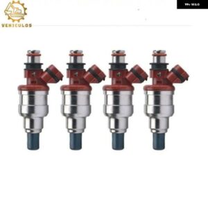 23250-35040 4個 燃料 インジェクター ノズル FJ522 1989-1995年式 トヨタ 4RUNNER ピックアップ 2.4L I4 交換部品 1年 付き