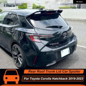 トヨタ カローラ ハッチバック 2019 - 23 リアルーフ トランク リッド カースポイラー ウィング 外装 チューニングアクセサリー パーツ