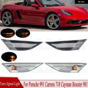 ポルシェ 991 カレラ GTS GT3 981 ボクスター ケイマン 718 フロント バンパー コーナーライト ウィンカーライト 99163125605 99163125505