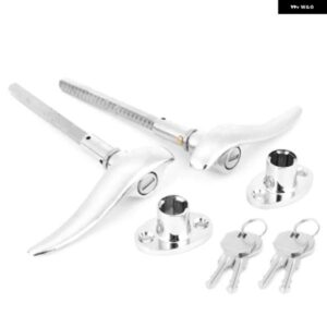 ハンドル 外装 ドアハンドル ドアロックキー付き フォード 3ウィンドウクーペ1932-1934カーアクセサリー