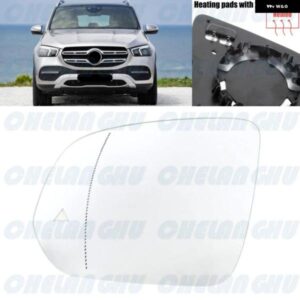 左側死角バックミラー ガラス ベンツ W167 GLE350 GLE450 X167 GLS450 GLS580 W463 G500 G660 2019 - 22