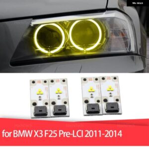 7263051 イエロー DRL バラスト 63117263051 ヘッドライト LED インサートボード チップ BMW X3 F25 PRE-LCI キセノン ヘッドライト 2011-2014