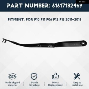 61617182459 車 左 運転席側 フロントガラス ワイパー アーム カーアクセサリー BMW F10 F11 F06 F12 F13 2011-2016