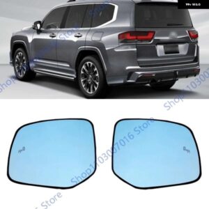 トヨタ ランドクルーザー 300 LC300 2022 ブラインド スポット検出距離アシスト付き 外装 サイドバックミラー ガラスレンズ