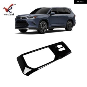 2025年式 トヨタ グランドハイランダー用 カー ギア シフト パネル フレーム カバー 内装 アクセサリー