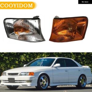 車フロント コーナーライト トヨタ チェイサー GX100 JZX100 1996 - 01 ヘッドライト ウィンカーランプ サイドアクセサリー