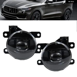 車用フロント バンパー フォグランプ ドライビングランプ マセラティ レヴァンテ 2016 - 20-2023 LED ヘッドランプ レンズ フォグランプ