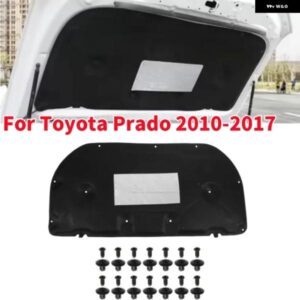 1個 車 エンジン フード 遮音 コットン 断熱 パッド カバー トヨタ プラド 2010-2020