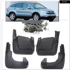 4個 車 フロントリア マッドガード ホンダ CRV CR-V 2007-2011 スプラッシュガード マッド フラップ フェンダー 2008 2009 2010 カー スタイリング