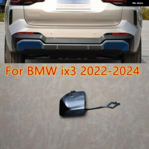 リア バンパー 牽引フックアイカバー キャップ蓋交換 トリム BMW IX3 2022-2024