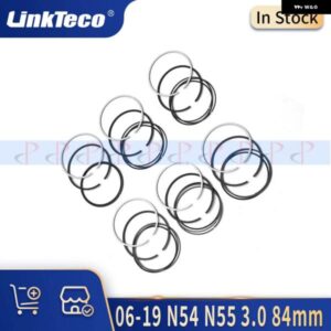6個 エンジン パーツ ピストンリングセット キット 06-19 N54 N55 3.0 L L6 ガス BMW 535I 530I 640I 740I X1 X3 X4 X5 X6 Z4 N54B30 N55B30