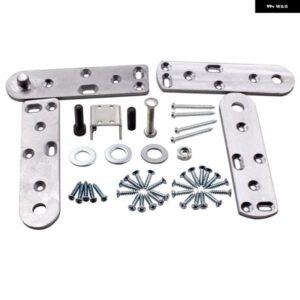 ピボットヒンジセット 本 シークレットドア 耐荷重500ポンド 5 7/8インチ X 1 1/2インチ X 1/4インチ