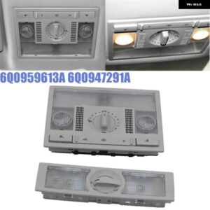 6Q0959613A 6Q0947291A フロント リアドームライト読書灯車 フォルクスワーゲン ポロ9N 2002-2010 EUセアトアルテアレオン