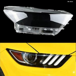 右 ヘッドライト ランプレンズ ハウジング ヘッドライト ランプシェル フォード マスタング2014-2017 フロントランプ シェード ヘッドライト ランプカバー