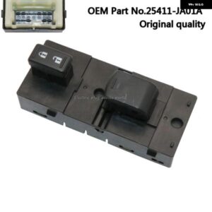 OEM 25411-JA01A フロント右パワーウィンドウスイッチ 日産 アルティマ 2.5L 3.5L NV1500 NV2500 NV3500 4.0L