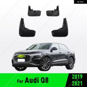 アウディ Q8 2019 - 21 フェンダー マッド フラップ スプラッシュガード マッドガード カーアクセサリー