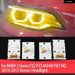 イエロー DRL バラスト 63117388923A ヘッドライト LED インサートボードチップ BMW 2シリーズ F22 F23 M240I F87 M2 2014-2017
