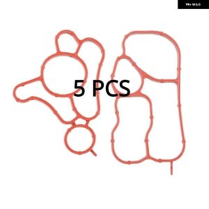 5個 06L117070 06L115441 エンジン オイルクーラー ガスケット アウディ フォルクスワーゲン 第3世代 エンジン 06L117070 06L115441