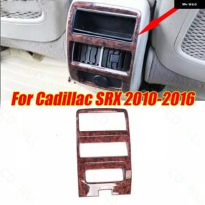 車用リアエア アウトレット アンチキック パネル カバー キャデラック SRX 2010-2016 木目