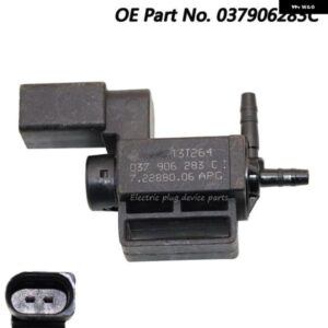 OEM 037906283C エアインテーク マニホールド ソレノイド コントロール バルブ アウディ A3 A4 A4Q VW EOS GOLF JETTA PASSAT 037 906 283 C