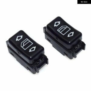 メルセデス W124 W126 W201 コンソール パワーガラス 1248204510 1248204610ペア