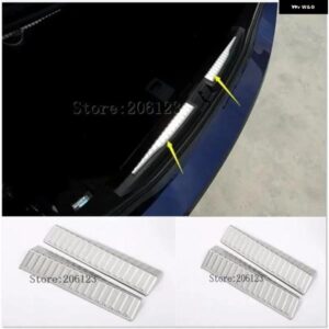 内側リア バンパー プロテクター シルプレート 2個 アルファロメオ ジュリア 2017 2018 2019