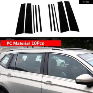 車体ミドルコラムサイドカバー フレーム トリム ステッカー 外装 アクセサリー フォルクスワーゲン VW ティグアン MK2 2020 2021 2017 - 19