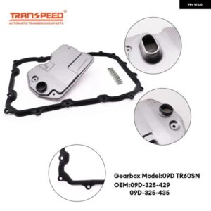 09D TR60SN オートマチックトランス ミッション フィルター ガスケットキット フルードオイルパンキット 09D-325-429 09D-325-435 アウディ VW