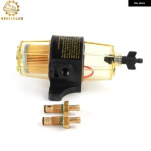 UF-10K 1セット オイルウォーターセパレータータンク ボート ディーゼル燃料 フィルター エレメントセット 船外機 カーパーツ マリンアクセサリー 汎用