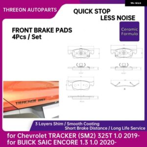 フロントブレーキ パッド シボレー トラッカー SM2 325T 1.0 2018年以降 BUICK アンコール 1.0 1.3 2019年以降 26260696