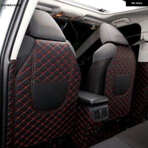 車オールインクルーシブリアアンチキック パッド リア シートカバー Bピラー マット トヨタ RAV4 RAV-4 2022 2019-2021