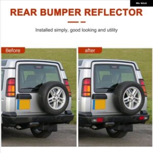 XFB000720 リア バンパー リフレクター ウィンカー インジケーター ブレーキランプ ブレーキリバースランプ ランドローバー ディスカバリー2