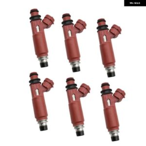 6個 燃料 インジェクター ノズル 2001 2002 三菱 モンテロ 3.5L V6 部品ナンバー: MD357267 195500-3970