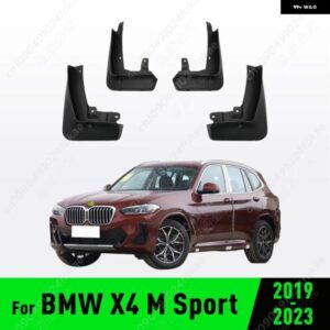 BMW X4 M SPORTS 2019 - 23 フェンダー マッド フラップ スプラッシュガード マッドガード カーアクセサリー