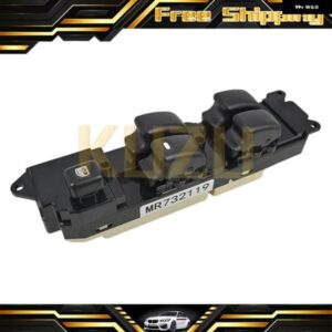 MR732119 フロントドアパワーウィンドウ 運転席側 スイッチ 10ピン 三菱 トライトン L200 K62T K74T LHD