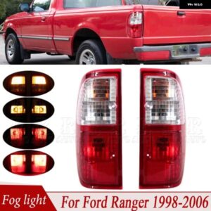 リア テールライト アセンブリ シグナルブレーキランプ 電球 配線付き フォード レンジャー 1998 - 06