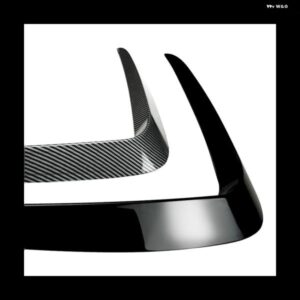 フロントライト フレーム カバー バンパー トリム スポイラー BMW X3 X4 G01 G02 MスポーツLCI 2022 2023 + カーボン