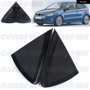 VW ポロ ハッチバック 2010 - 22 リアミラー トライアングル トリム 1ペア