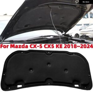 車 エンジン サウンド断熱コットン バックル付き マツダ CX 5 KF CX-5 MK2 2018-2024 1個