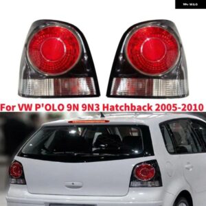 1/2個 車用リア バンパー テールライト VW P'OLO 9N 9N3 ハッチバック 2005-2010
