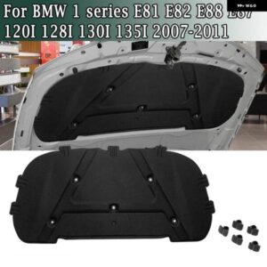 フロント エンジン フード断熱 パッド BMW 1シリーズ E81 E82 E88 E87 120I 128I 130I 135I 2007-2011 ボンネット ヒート防音マット