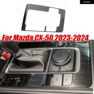 ブラックチタン ギア シフト パネル カバー トリム 装飾 マツダ CX-50 2023-2024
