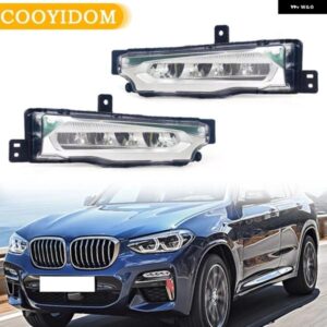 フロント バンパー フォグランプ ドライビングランプ ヘッドライト BMW X3 X4 G01 G02 G08 2018 2019 フォグランプ アセンブリ 63177412527 63177412528