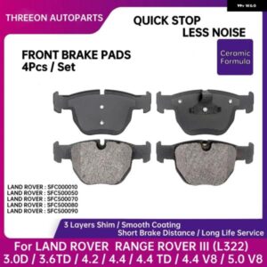 フロントブレーキ パッド ランドローバー レンジローバー III L322 3.0D / 3.6TD / 4.2 / 4.4 / 4.4 TD / 4.4 V8 / 5.0 V8 TO1292-F