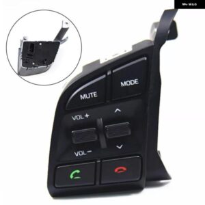 車内 アップグレード ステアリングホイール コントロール スイッチ左 ステアリングホイール ボタン ABS素材製 ステアリングスイッチ