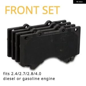 フロントブレーキ パッド ランドクルーザー 200 4.5 ハイラックス 2.4 2.7 2.8 4.0 エンジン FIAT PUNTO LANCIA Y GDB3491 フロント 04465-60280